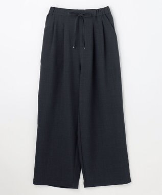 ANY 【2SET】2WAYビスチェ×ワイドパンツセットアップ ネイビー