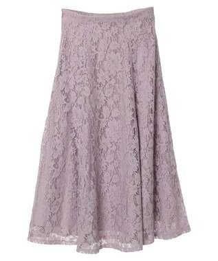 earth music&ecology レーススカート Purple