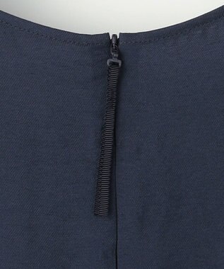 自由区 【WEB限定・大人気素材のNEWアイテム】エアリーツイルティアード ワンピース ネイビー