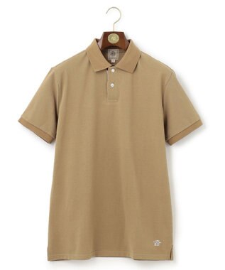 J.PRESS MEN レジメンタル ポロシャツ ベージュ系