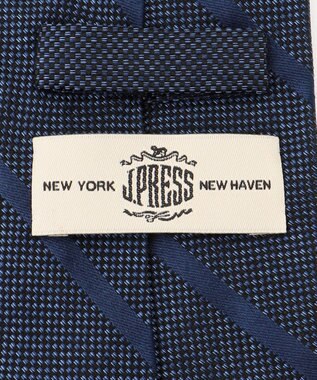 J.PRESS MEN 【GEOMETRIC JACQUARD COLLECTION】ジオメトリックジャガード ネクタイ ダルブルー系1