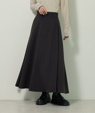 Green Parks ・ｓｗｉｎｇ　ｂｙ　ロングフレアスカート Black