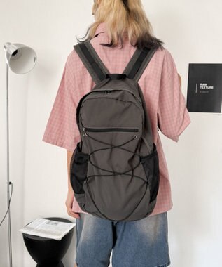 WEGO 【ユニセックス着用ITEM】コードデザインバックパック