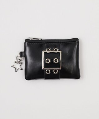 WEGO ハトメベルトミニポーチ ブラック