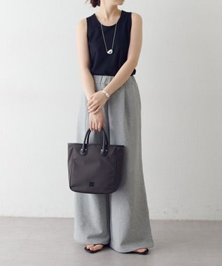 russet コーデュラナイロンスクエアトートバッグ(CE-1750) D.Brown