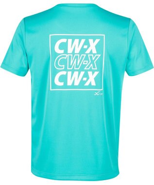 CW-X 【UNISEX】 アウター Tシャツ 半袖 DLR125 /ワコール ターコイズ