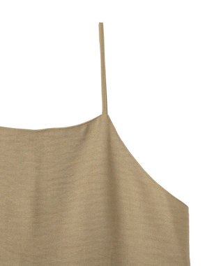 AMERICAN HOLIC リネンライクＩラインキャミワンピース Brown