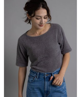 Te chichi ライトフェザーニット《2025Autumn catalog item》 モカ