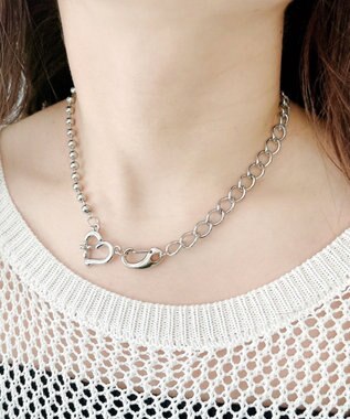 WEGO Lカラビナモチーフネックレス 柄1