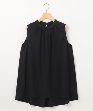 組曲 【速乾】ドライタッチ スリーブレス トップス ブラック系