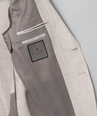 GOTAIRIKU 【DORMEUIL】ドーメル HEXAGON リネン ジャケット_ベージュ ベージュ系8