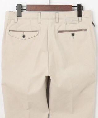 JOSEPH ABBOUD 【ウエストも伸びる！/2WAYストレッチ/暖かい/オーガニック】オーガニックコットン ウオーム パンツ ベージュ系