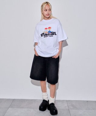 WEGO 【ユニセックス着用ITEM/MLサイズ展開】別注VISIONベアグラフィックT（SS） ホワイト