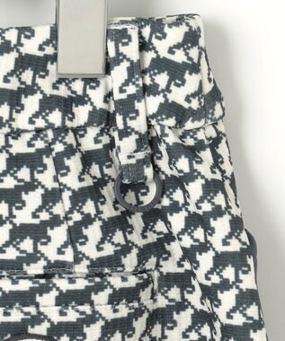 23区GOLF 【WOMEN】【ストレッチ】ハンタードッグ柄 スカート ホワイト系5