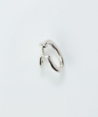 Phoebe 【金属アレルギー対応】ダブルシャインイヤーカフ　シルバー/ニッケルフリー シルバー