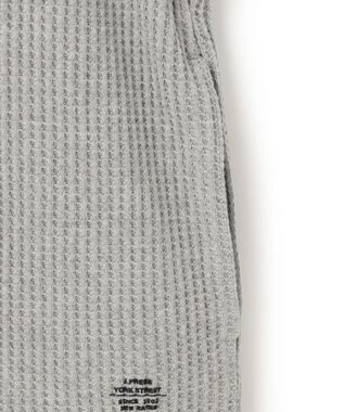 J.PRESS YORK STREET 【UNISEX】ワッフルロングスリーブ Tシャツ ライトグレー系