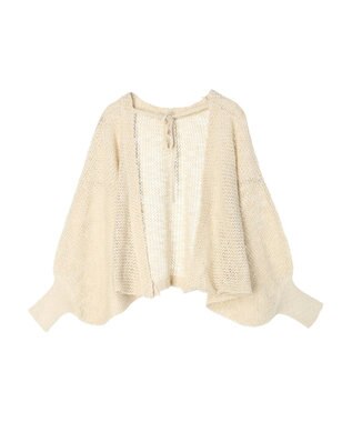 Green Parks ２ｗａｙ　スラブボレロカーディガン Light Beige