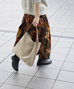 YUSHI Sable - ONE SHOULDER TOTE トートバッグ グレイッシュベージュ