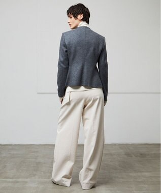 721 新品 BEIGE, ベイジ, 定番 CORBY ノーカラージャケット30 CORBY / ノーカラージャケット / BEIGE, | ファッション通販