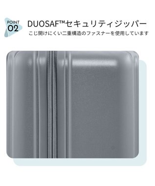 Samsonite アメリカンツーリスター スーツケース 65L(/75L) パクストラ スピナー66 PAXTRA グレー