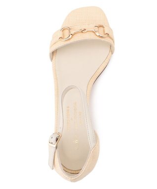 GRACE CONTINENTAL CORSO ROMA ジュートビットサンダル ホワイト