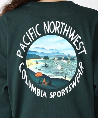 Columbia Columbia/ ウィメンズレイクトゥーアベニューロングスリーブクロップドTシャツ /コロンビア Dark Forest