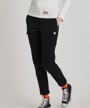 PW CIRCULUS 【WOMEN】コーデュロイ テーパードパンツ