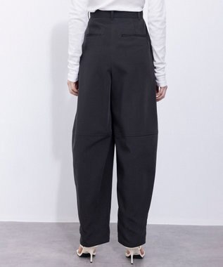 NAVE 【Nave・セットアップ可/洗える/撥水】スパンツイル パンツ ブラック系