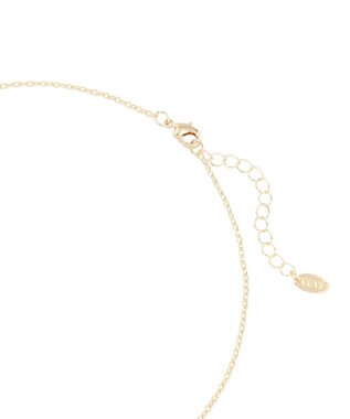 YECCA VECCA デザインチェーンショートネックレス Gold