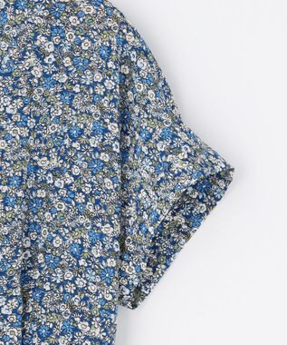 組曲 【先行予約】フラワーガーデンプリント ワンピース ブルー系5