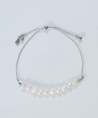 Phoebe フレッシュウォーターパールブレスレット　シルバー/淡水パール シルバー