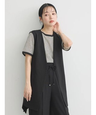 earth music&ecology リネンライクジレ Black