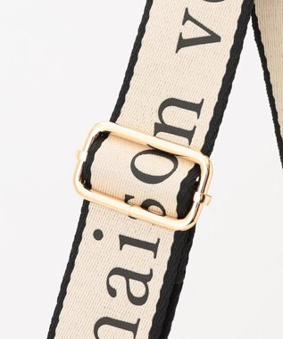 LA BAGAGERIE 【maison vert】 【撥水】リボンフワフワ２WAYトート ライトグレー