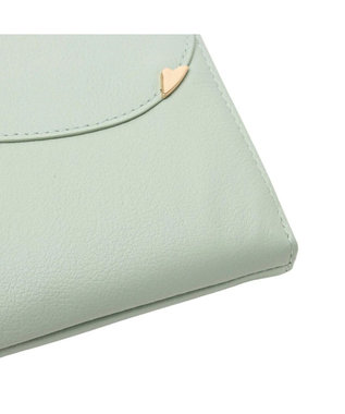 LANVIN en Bleu デクール 薄マチLファスナー長財布 ミント