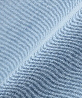 earth music&ecology スタッズデニムパンツ Light Indigo