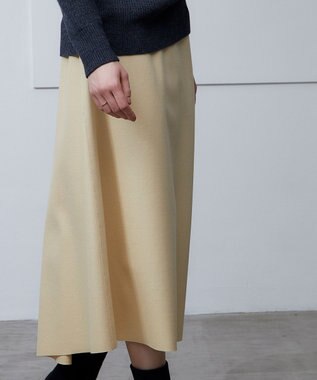 BEIGE， 【S-size】CORBY / フレアスカート Maize