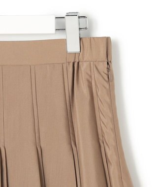 23区 【先行予約】グロッシープリーツ ロングスカート モカ