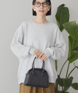 AMERICAN HOLIC バックギャザー裏毛プルオーバー Gray Mixture