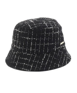 MOONBAT FURLA 【日本製】チェックツイード バケットハット