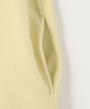 ANY スパンボイル撥水ワンピース イエロー