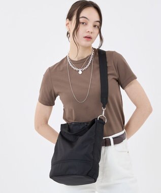 LeSportsac CONVERTIBLE BUCKET BAG 【日本限定】リサイクルドブラックJP