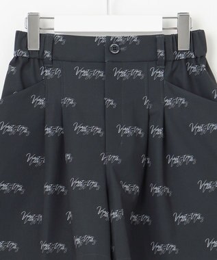 23区GOLF 着用動画あり【辻梨恵プロ着用】ロゴプリントショートパンツ ネイビー系5