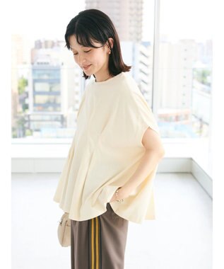 CRAFT STANDARD BOUTIQUE 前後2WAYタックプルオーバー Ivory