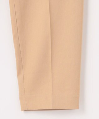 組曲 S 【WEB限定】ストレッチテーパード パンツ ベージュ系