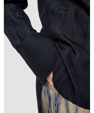 JOSEPH 【洗える】ハボタイ　レギュラーフィットブラウス Navy