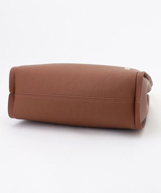 LA BAGAGERIE ソフトシュリンク2WAYハンドバッグ large チョコ