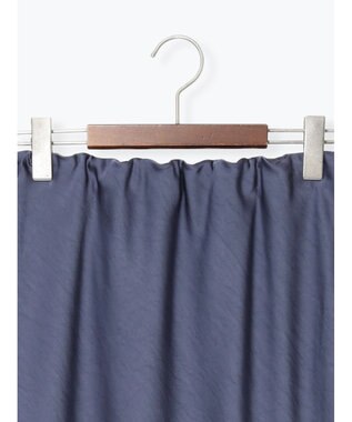 Te chichi バイアスサテンスカート グレー