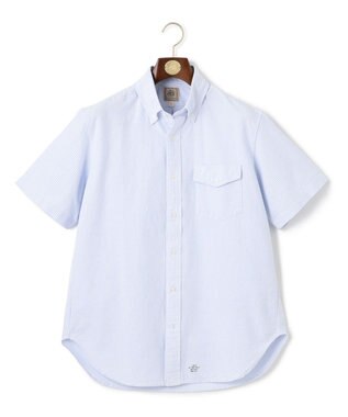 J.PRESS MEN 【WEB・一部店舗限定】半袖シャツ / B.D. サックスブルー系1