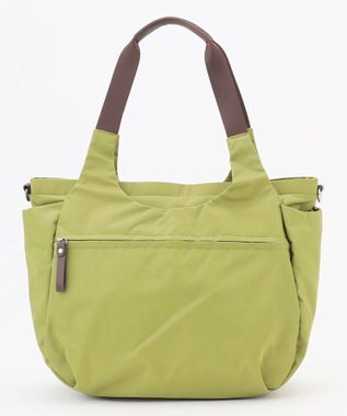 LA BAGAGERIE 【MONICA】ラウンド2WAYトートバッグ グリーン