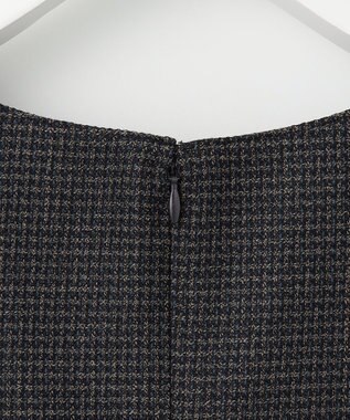 J.PRESS LADIES L T/W 杢 ライトツイード ジャンパースカート ネイビー系3